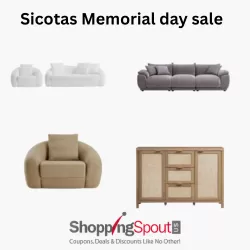 Memorial Day sale 15% off - Sicotas